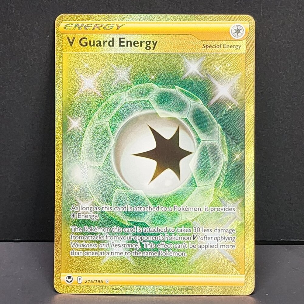 V Guard Energy 215/195 - Secret Rare - Silver Tempest - Pokemon Card - NM